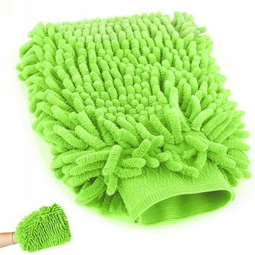 2-СТОРОННЯЯ ПЕРЧАТКА ДЛЯ ЧИСТКИ АВТОМОБИЛЯ ИЗ МИКРОФИБРЫ