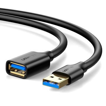 КАБЕЛЬ-УДЛИНИТЕЛЬ UЗЕЛЕНЫЙ USB-A К USB A 3.0 5 ГБ/С 2М
