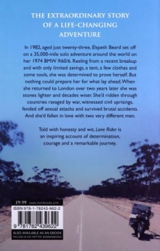 ОДИНОКИЙ НАСАДНИК: ПЕРВАЯ БРИТАНСКАЯ ЖЕНЩИНА, КОТОРАЯ НА МОТОЦИКЛЕ ВОКРУГ МИРА - Элспет