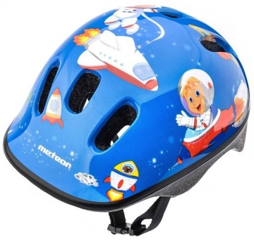 METEOR Kask Na Rower Rowerowy Regulowany Ochronny Dla Dziecka 44-48 cm