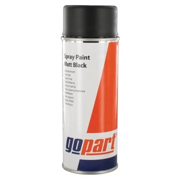 Lakier czarny farba mat żywiczny akryl 400 ml
