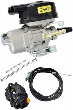 ДВИГАТЕЛЬ ВНУТРЕННЕГО СГОРАНИЯ 2T для ВЕЛОСИПЕДА объемом 80 куб.см. КОМПЛЕКТ