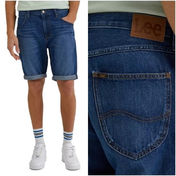 LEE 5PKT MĘSKIE SZORTY KRÓTKIE SPODENKI JEANS W38