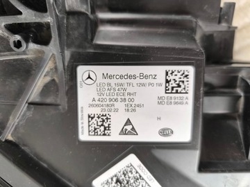 MERCEDES CITAN 2021-2024 SVĚTLO LEVÝ FULL LED W420 - EVROPA