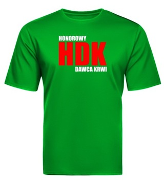 Koszulka HONOROWY DAWCA KRWI rozmiar XL