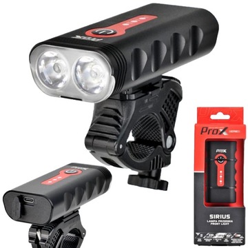 PROX SIRIUS 2xCREE XP 5200 мАч USB передний фонарь