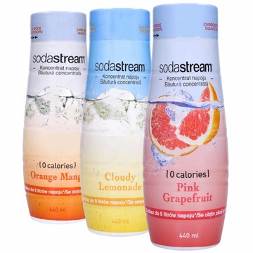 СИРОПЫ SODASTREAM ДЛЯ САТУРАТОРА МАНГО, ГРЕЙПФРУТА