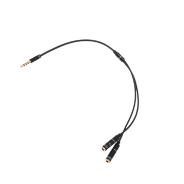 KABEL ROZDZIELAJĄCY MIKROFON AUDIO MIKROFON 35 MM