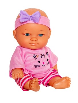 SMILY PLAY Lalka bobas w nosidełku 19 cm
