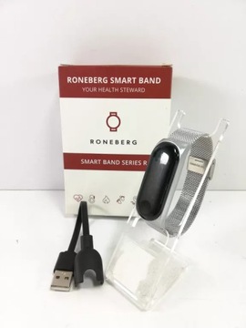 SMARTBAND RONEBERG SREBRNA BRANSOLETA