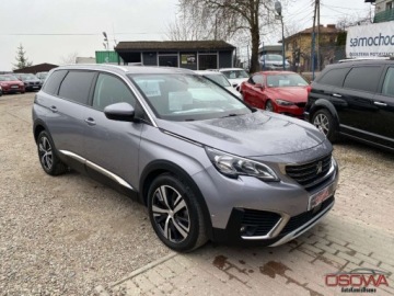 Peugeot 5008 II Crossover 1.6 BlueHDI 120KM 2018 Peugeot 5008 1.6 hdi Automat 7 osob. Ledy pol skory Navi kamera zamiana g, zdjęcie 31