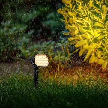 СОЛНЕЧНАЯ ЛАМПА QUADRA ПРИВОД СВЕТОДИОДНЫЙ САДОВЫЙ РЕФЛЕКТОР 2 шт.