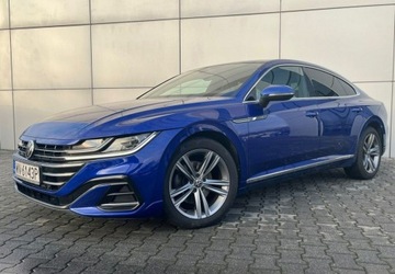Volkswagen Arteon Fastback Facelifting 2.0 TSI 190KM 2021 Volkswagen Arteon Piekny kolor DSG R-LINE FV 23 2.0 Benzyna 190KM, zdjęcie 1