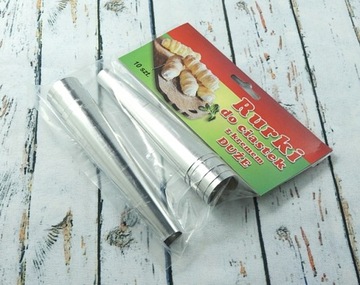 ФОРМЫ ДЛЯ ВЫПЕЧКИ ТРУБОЧКИ ДЛЯ СЛИВОЧНОГО ПЕЧЕНЬЯ БОЛЬШОЙ НАБОР 10 шт.