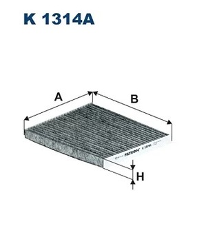 FILTR KABINA - FILTRON K1314A