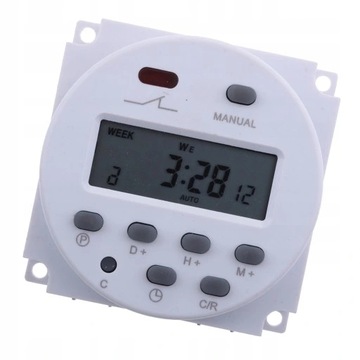 DC 12V CYFROWY PROGRAMOWALNY wyłącznik czasowy