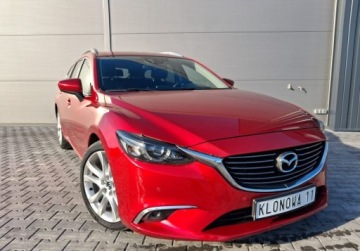 Mazda 6 III Kombi Facelifting 2016 2.2 SKYACTIV-D I-ELOOP 175KM 2017 Mazda 6 bezwypadekserwis asofull wersjaz Belgi 2.2 Diesel 175KM, zdjęcie 4