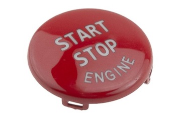 BMW PRZYCISK URUCHAMIANIA START/STOP NAKŁAD CZERWONA E90 E91 E92 E87 X1 E84