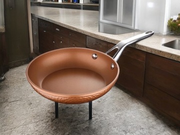 Patelnia oringen 28CM z powłoka tytanową miedziana
