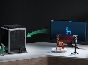 НОВИНКА 2024 ГОДА: 3D-СКАНЕР CREALITY CR-Scan FERRET PRO 30 кадров в секунду