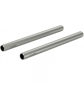 2x rurka szyna stalowa SmallRig 20cm 15mm do rigów video Stal Nierdzewna