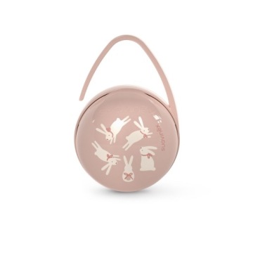 SUAVINEX DUO WONDERLAND NEW box - 1 шт. коробка, коробка на соски, 0 міс.+ (рожевий)