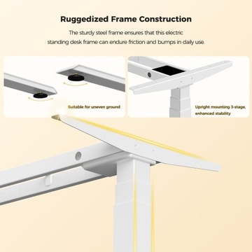 ЭЛЕКТРИЧЕСКИЙ СТОЛ С РЕГУЛИРОВКОЙ ВЫСОТЫ, ДВУХМОТОРНАЯ РАМКА ACGAM