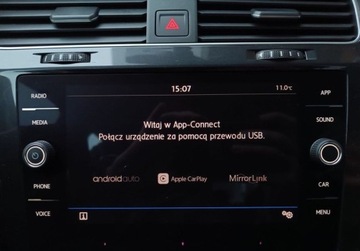 Volkswagen Golf VII Hatchback 3d Facelifting 1.5 TSI BMT 130KM 2019 Volkswagen Golf 1.5 TSI 130KM Trendline SalonPL Serwisowany Iwl. Vat-Marza, zdjęcie 16