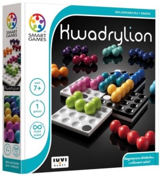 Smart Games IQ Kwadrylion GRA LOGICZNA kompakt 7+