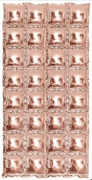 Kurtyna Dekoracyjna Rose Gold Balon 74x140 cm