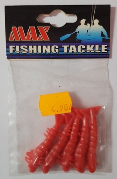 Przynęta krewetka 5 cm kol. Japan Red - MAX