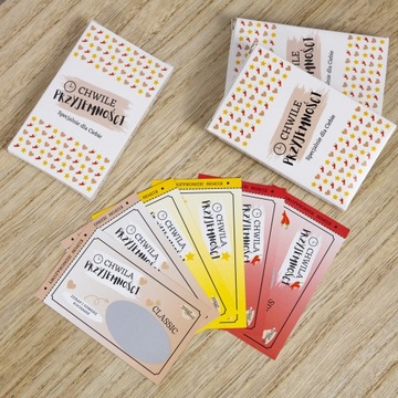 Подарок на годовщину — Любовные купоны — 20 скретч-карт — Моменты удовольствия