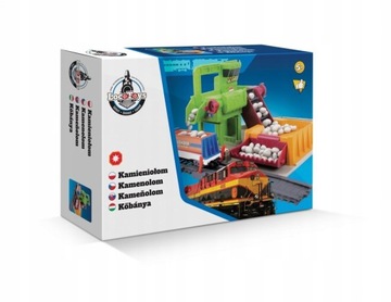 Loco Toys - zestaw do rozbudowy Kamieniołom + wagonik