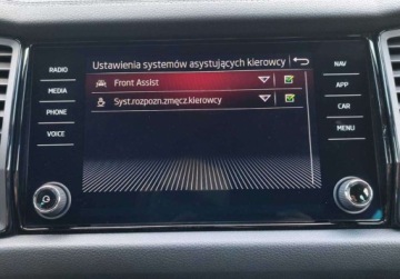 Skoda Kodiaq I SUV Facelifting 2.0 TSI 190KM 2022 Skoda Kodiaq Sportline, LED Matrix, Hak, Podgrzewane fotele i szyba, Salon, zdjęcie 29