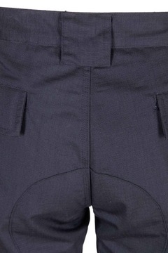 Męskie bojówki spodnie robocze slim OCHRONA 60 czarny