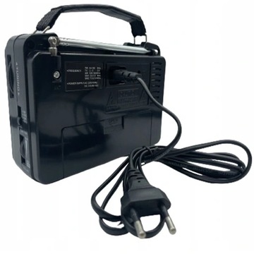 ПОРТАТИВНОЕ СЕТЕВОЕ РАДИО ДЛЯ ТУРИСТИЧЕСКОГО FM AM SW С РУЧКОЙ ДЛЯ КЕМПИНГА