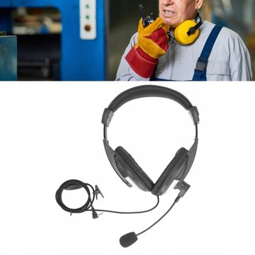 Регулируемый наушник гарнитуры Walkie Talkie