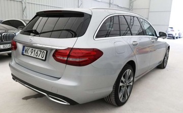 Mercedes Klasa C W205 Kombi 200 BlueTEC 136KM 2017 Mercedes-Benz Klasa C C180 1.6 D 136 KM Ideal Bezwypadkowy 2017r Warszawa, zdjęcie 9