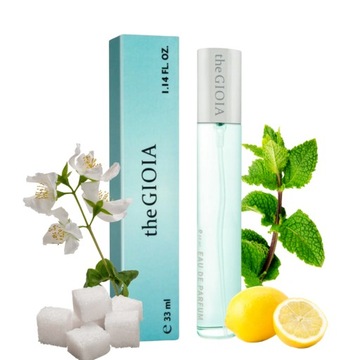 PERFUMY DAMSKIE THE GIOIA PERFUMETKA ZAPACH KWIATOWO ŚWIEŻY TRWAŁY 33 ml