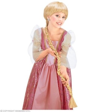 PERUKA ROSZPUNKA KRAINA LODU ELSA DZIECIĘCA