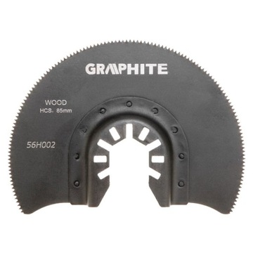 Tarcza półokrągła HCS,8 mm GRAPHITE 56H002