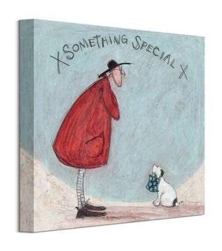 Sam Toft Ernest i Doris Obraz na płótnie 30x30 cm