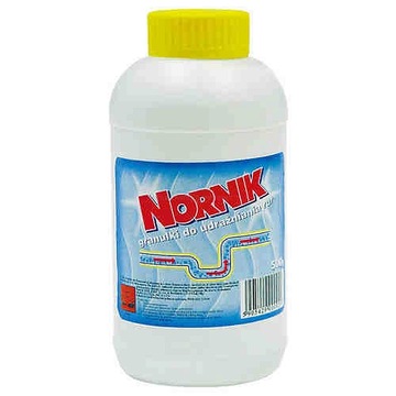 Granulki do udrażniania rur NORNIK 0,5kg POLIN