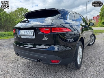 Jaguar F-Pace SUV 2.0 iD4 240KM 2017 Jaguar F-Pace 2.0 diesel ( 241 km ) - AWD- Automat - Szwajcaria Po serwis, zdjęcie 4