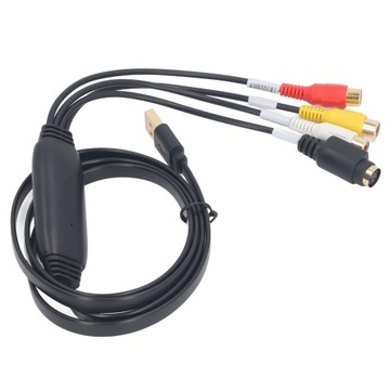 Karta przechwytywania wideo Adapter konwertera wideo USB na RCA S EB