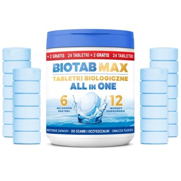 Таблетки BioTab MAX + Датчик септика АКЦИЯ