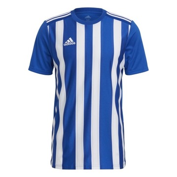 Koszulka męska adidas Striped 21 Jersey niebiesko-biała GH7321 M