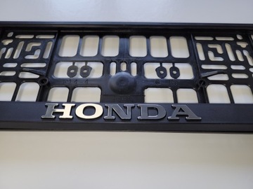 RAMKA REJESTRACYJNA 3D RAMKA REJESTRACJ HONDA