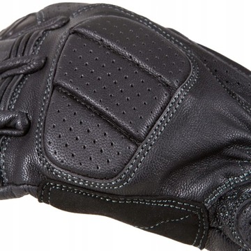 МУЖСКИЕ МОТОЦИКЛОВЫЕ КОЖАНЫЕ ПЕРЧАТКИ WOLF FURIA ЧЕРНЫЕ 2XL