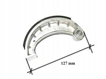 Тормозная колодка Jawa CZ 175 новая.